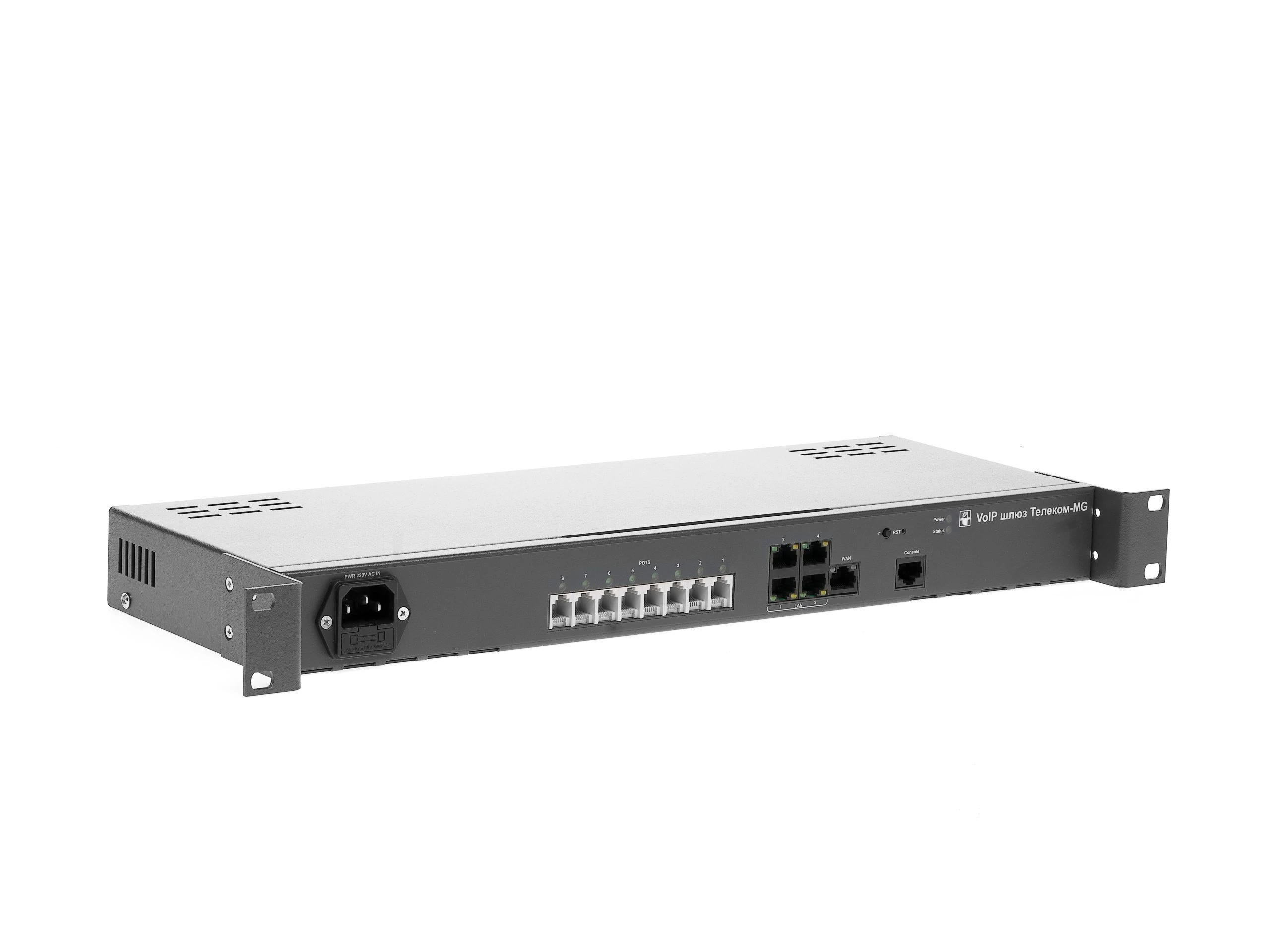 VoIP шлюз 8FXS